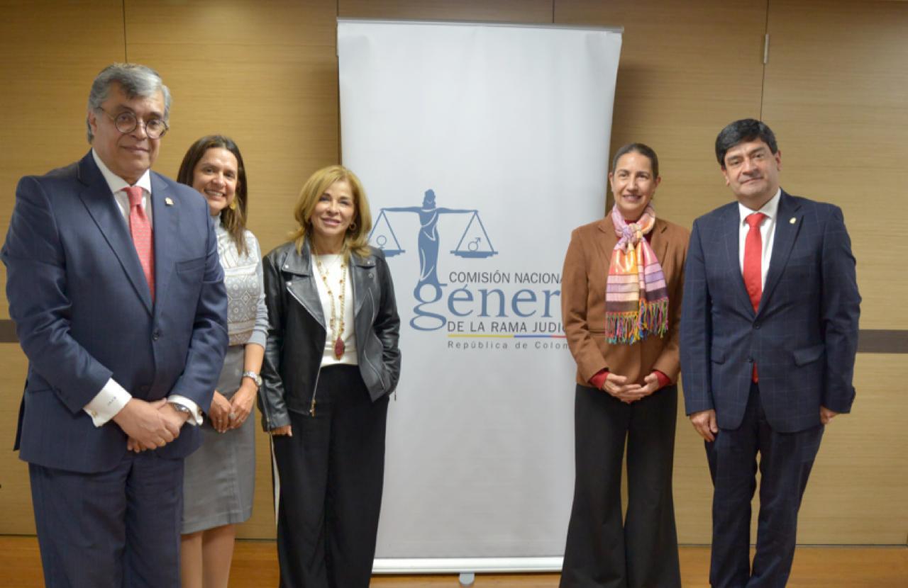 Nuevos integrantes de la Comisión Nacional de Género de la Rama Judicial 2024